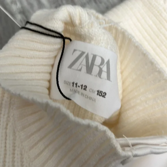 Zara Boys Cream Knit Sweater - Picture 8 of 8